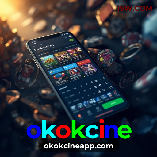 Aplicativo móvel okokcine para iOS e Android